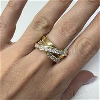 Anello Crivelli Donna in Oro giallo Diamante 1.45 Ct 117-A738 - 117-A738